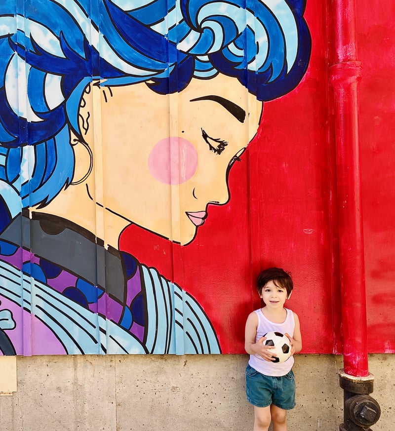 Slabtown Pop Art Mural