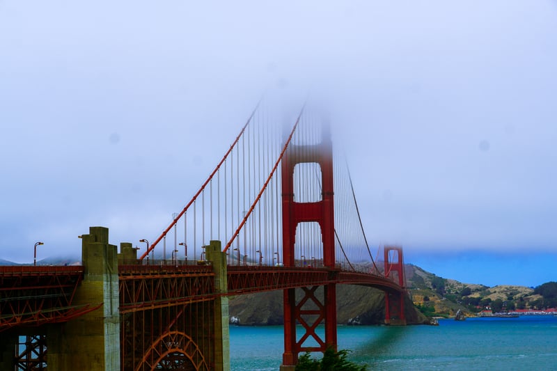 Golden Gate Bridge from Battery Spencer