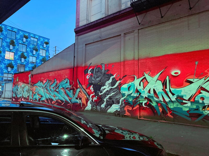 SE Grand Avenue Murals