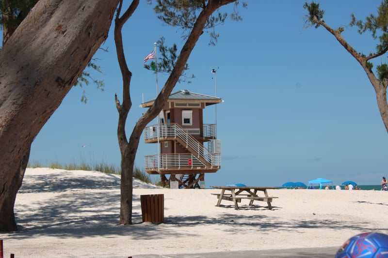 Clearwater Beach Lifeguard Station