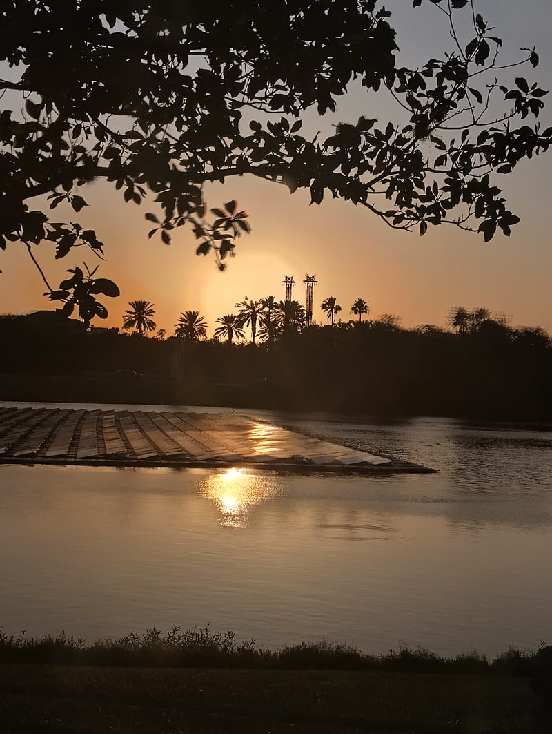 Universal Orlando Waterway Sunset