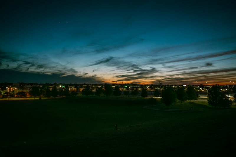 Red Oaks Park Sunset Overlook