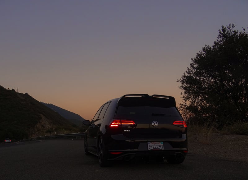 Rim of the World Highway Overlook