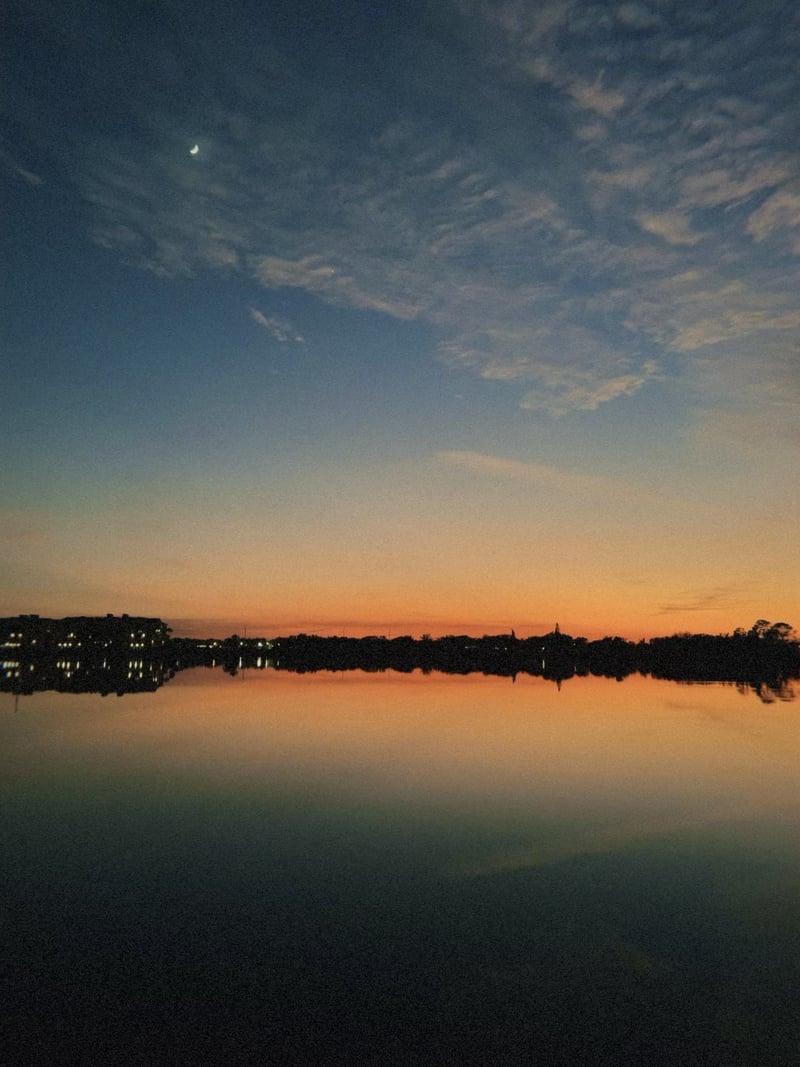 Orlando Lakefront Sunset