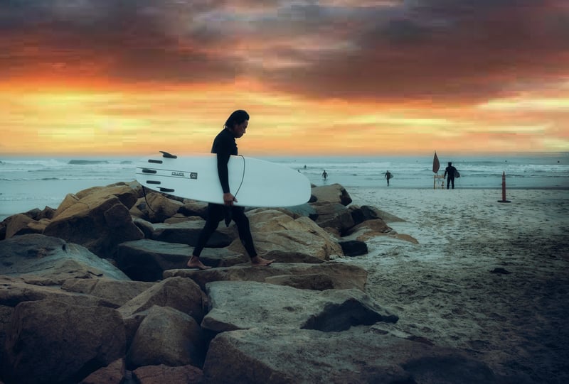 Oceanside Beach Jetty