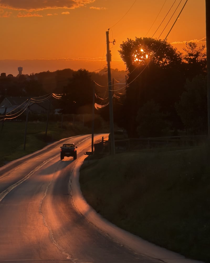 Newport Road Sunset Overlook