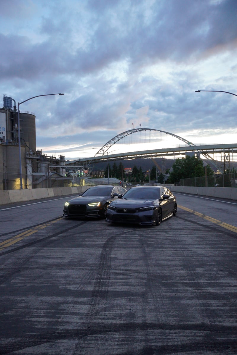 Fremont Bridge Industrial Overlook