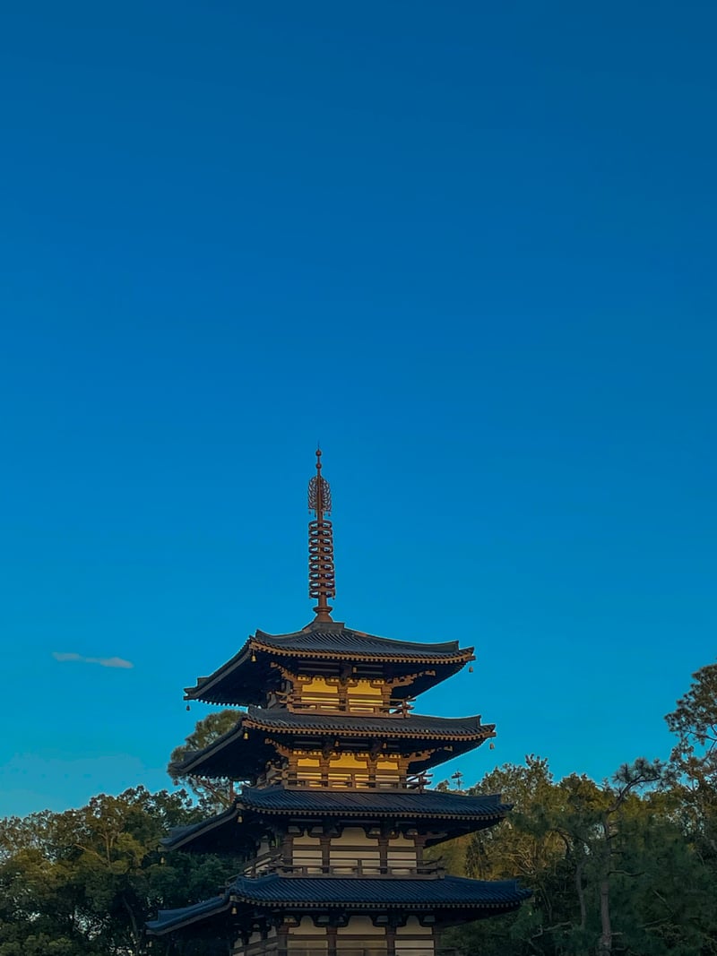 Japan Pavilion Pagoda, Epcot