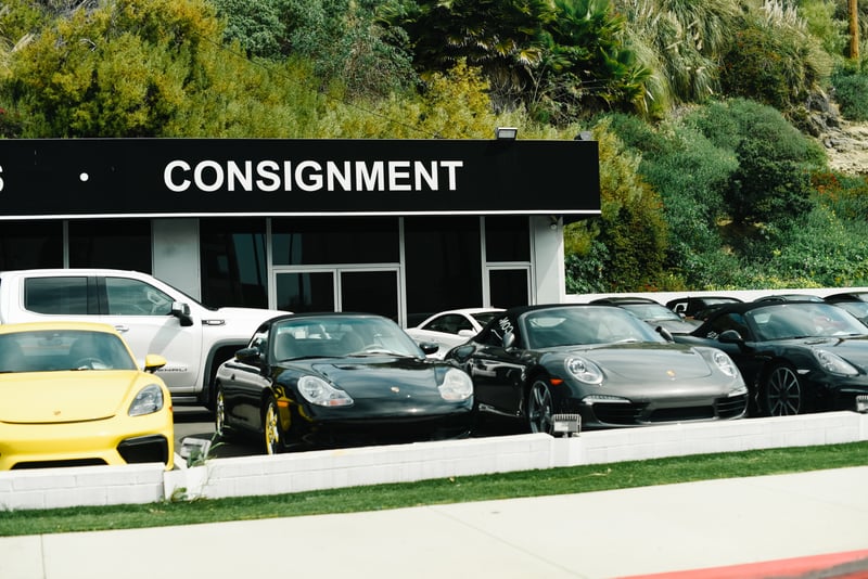 Luxury Car Row, Newport Beach