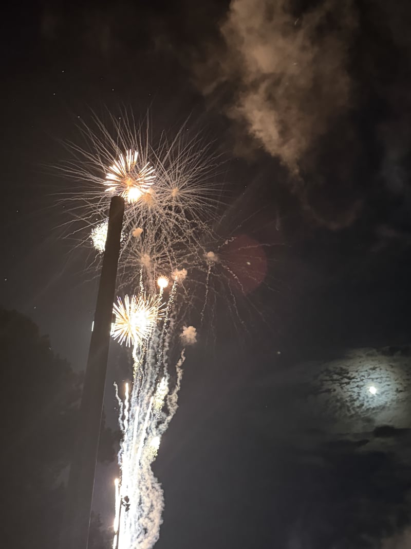 Seymour Johnson AFB Fireworks