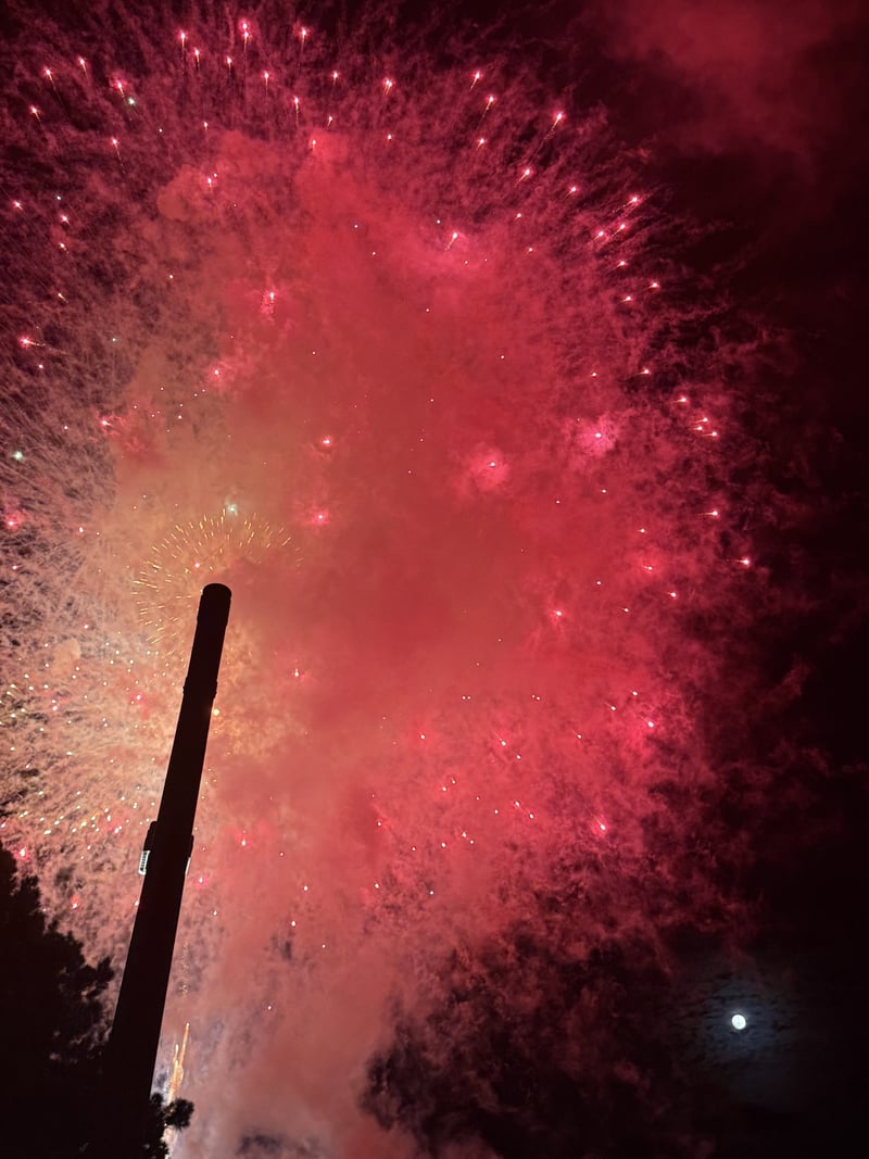 Seymour Johnson AFB Fireworks Display