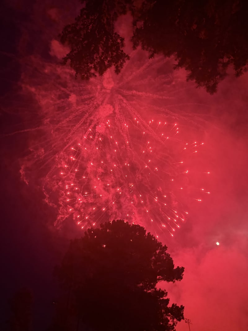 Seymour Johnson AFB Fireworks