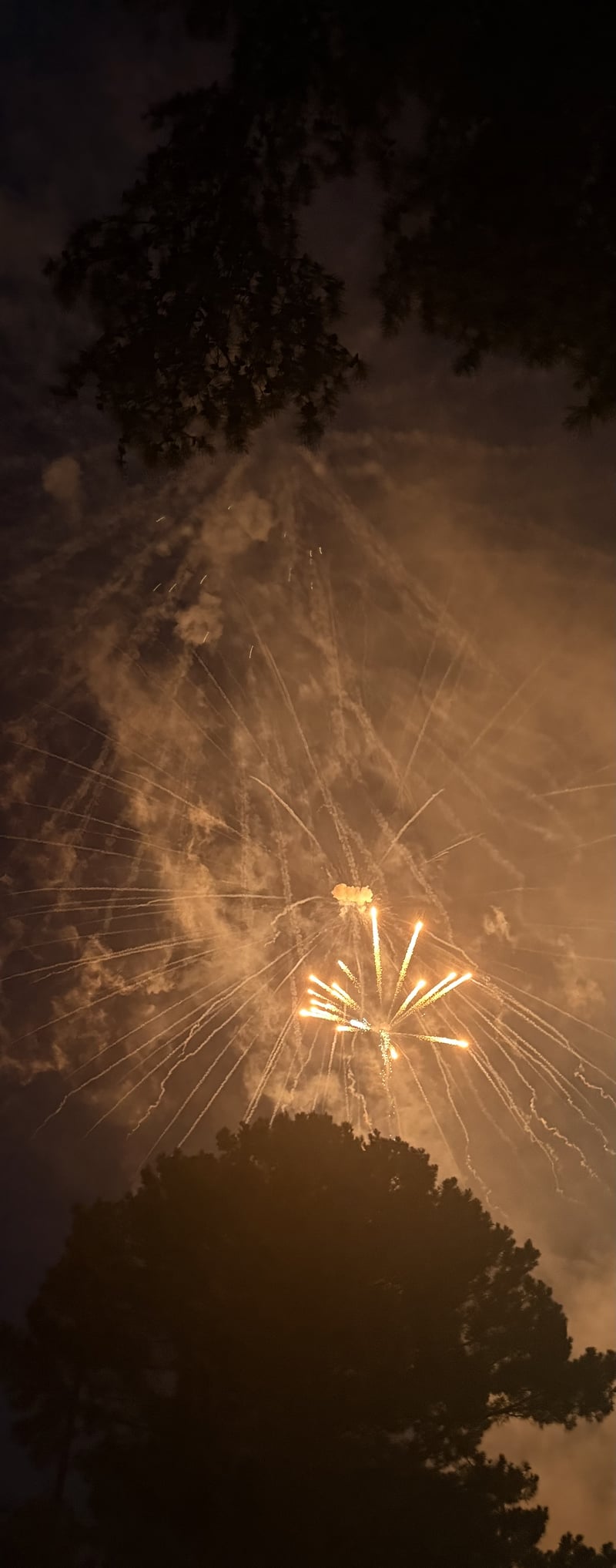 Seymour Johnson AFB Fireworks Display