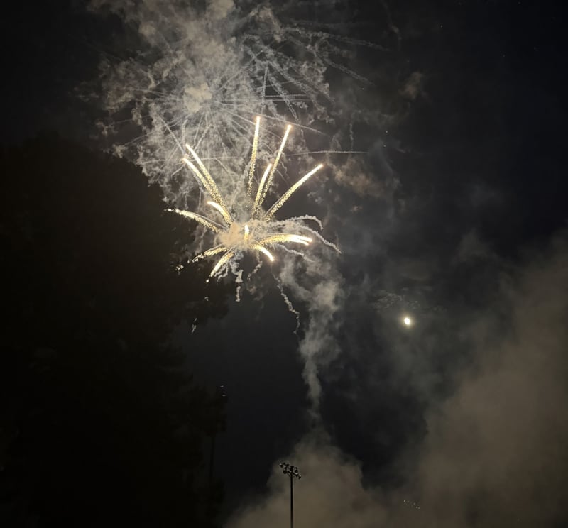 Seymour Johnson AFB Fireworks Display