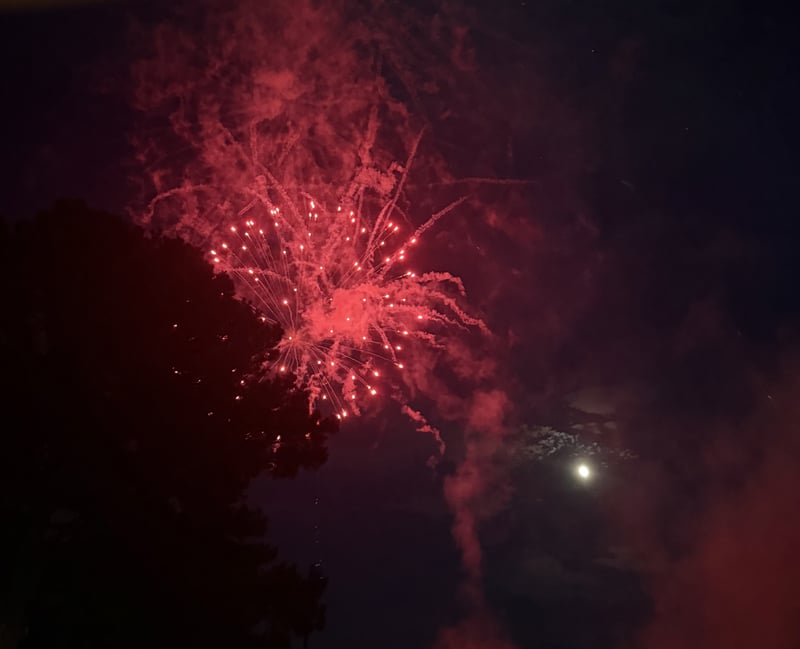 Seymour Johnson AFB Fireworks