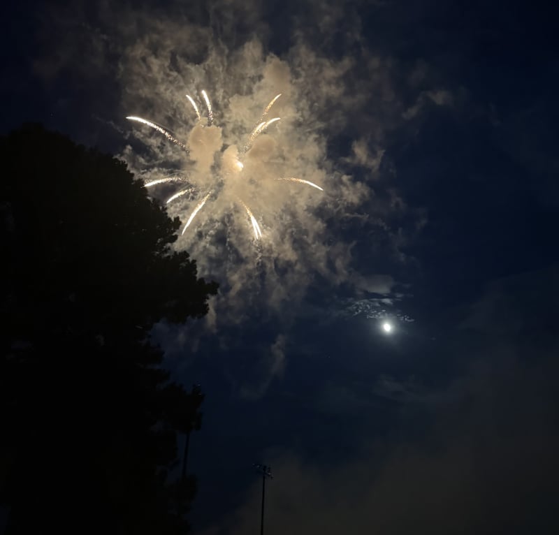 Seymour Johnson Air Force Base Night Sky