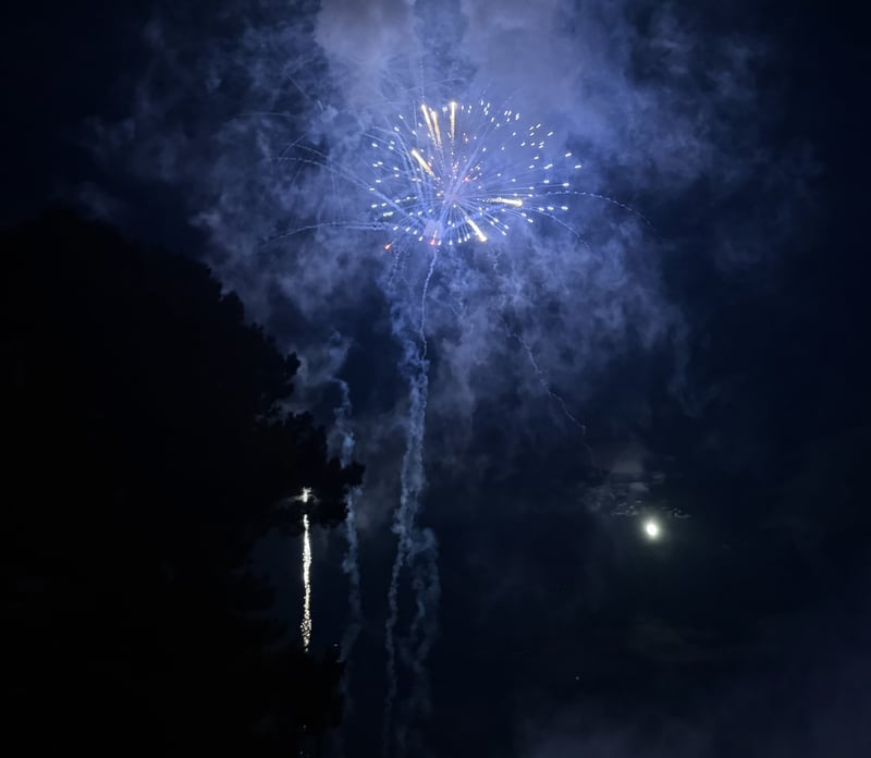 Seymour Johnson AFB Fireworks Display