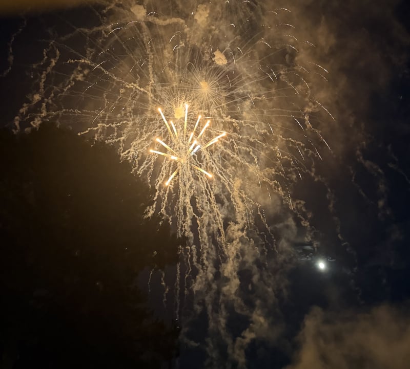 Seymour Johnson AFB Fireworks