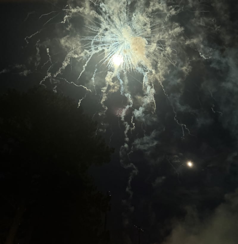 Seymour Johnson AFB Fireworks