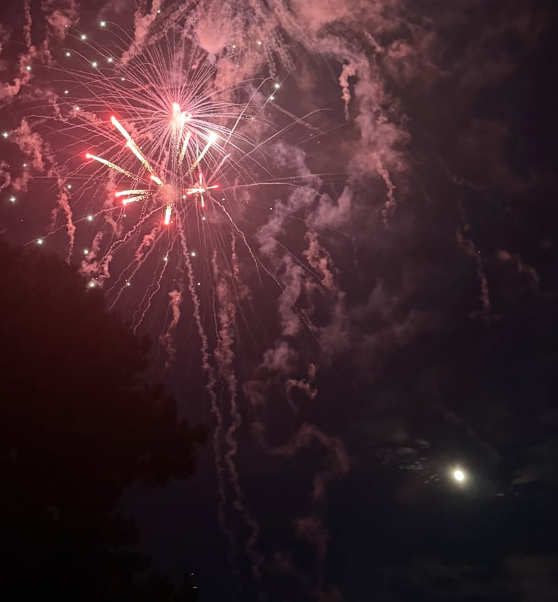 Seymour Johnson AFB Fireworks