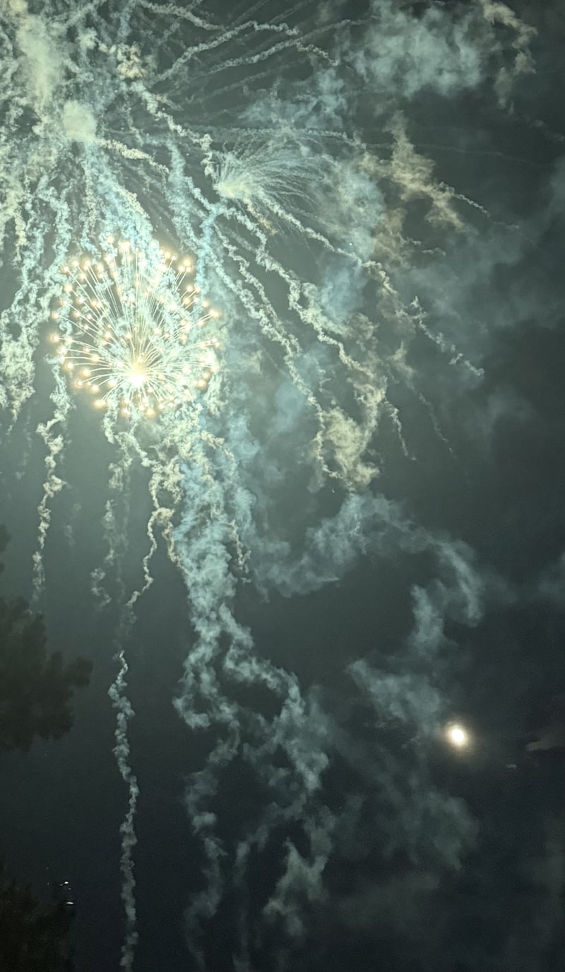 Seymour Johnson AFB Fireworks Display