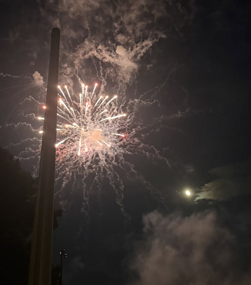 Seymour Johnson AFB Fireworks