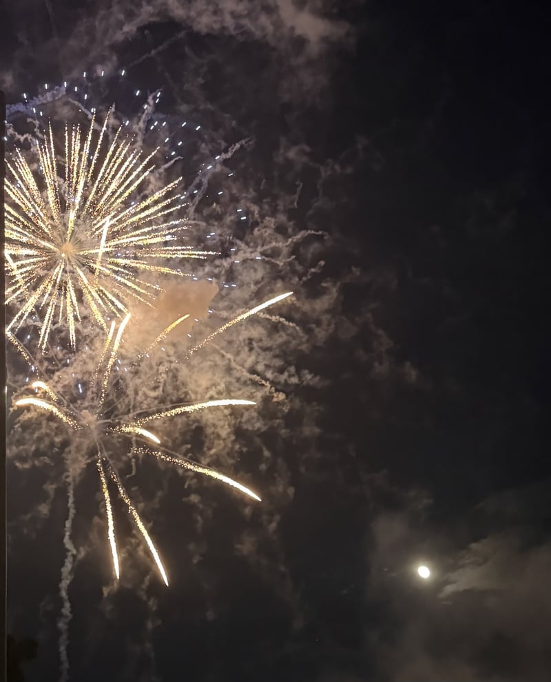 Seymour Johnson AFB Fireworks Display