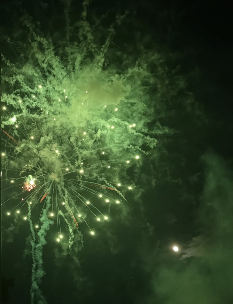 Seymour Johnson AFB Fireworks Display