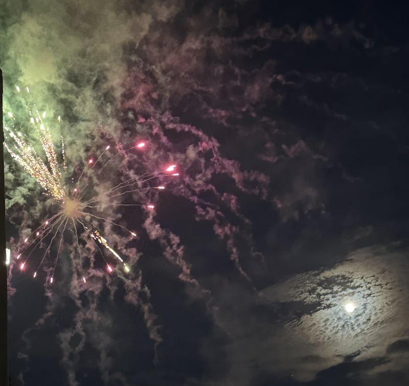 Seymour Johnson AFB Fireworks Display