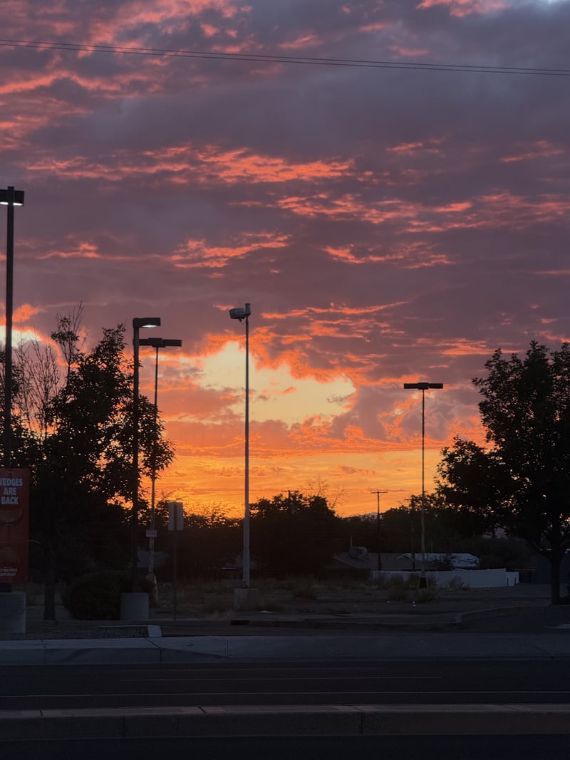 Eubank Boulevard Sunset