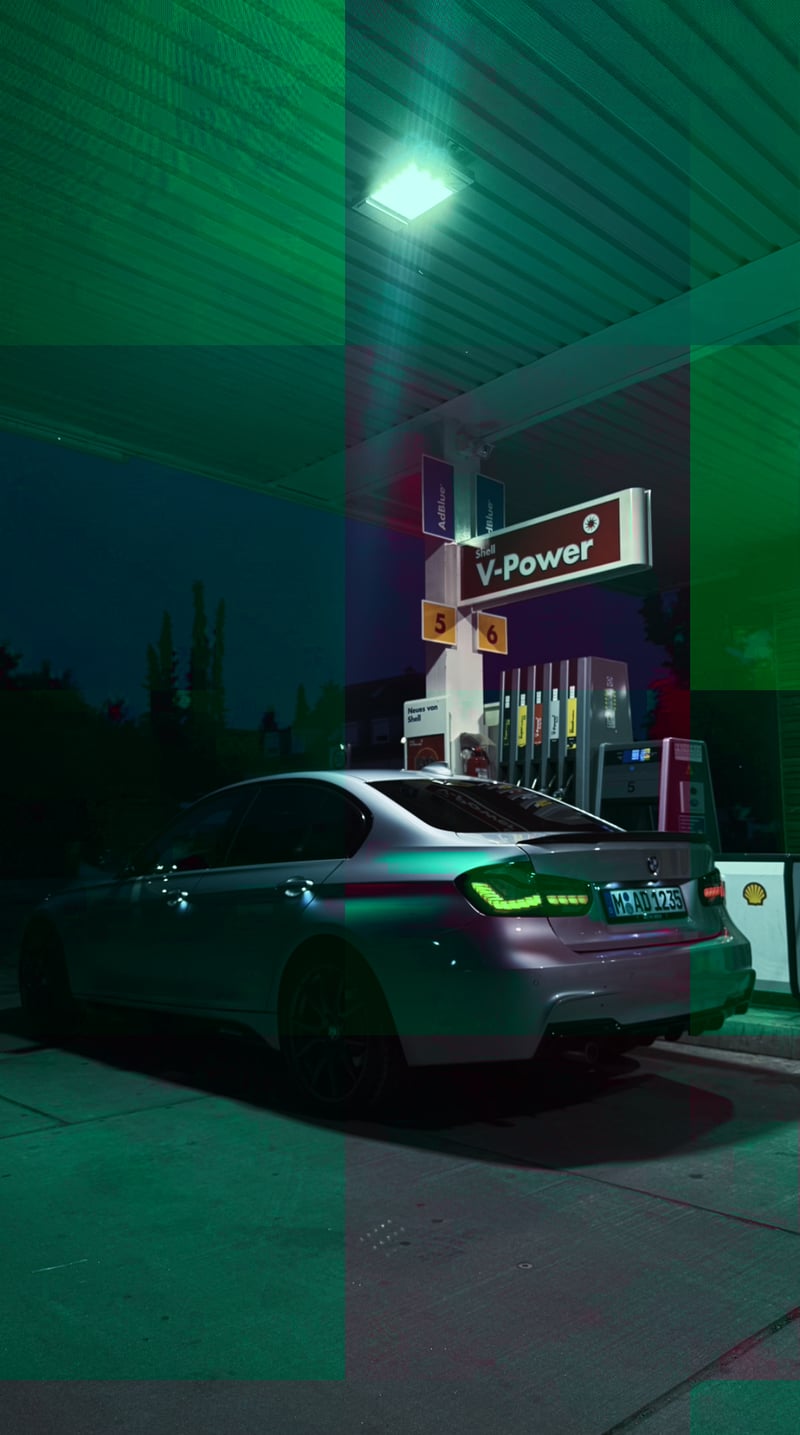 Shell Gas Station Munich-Trudering