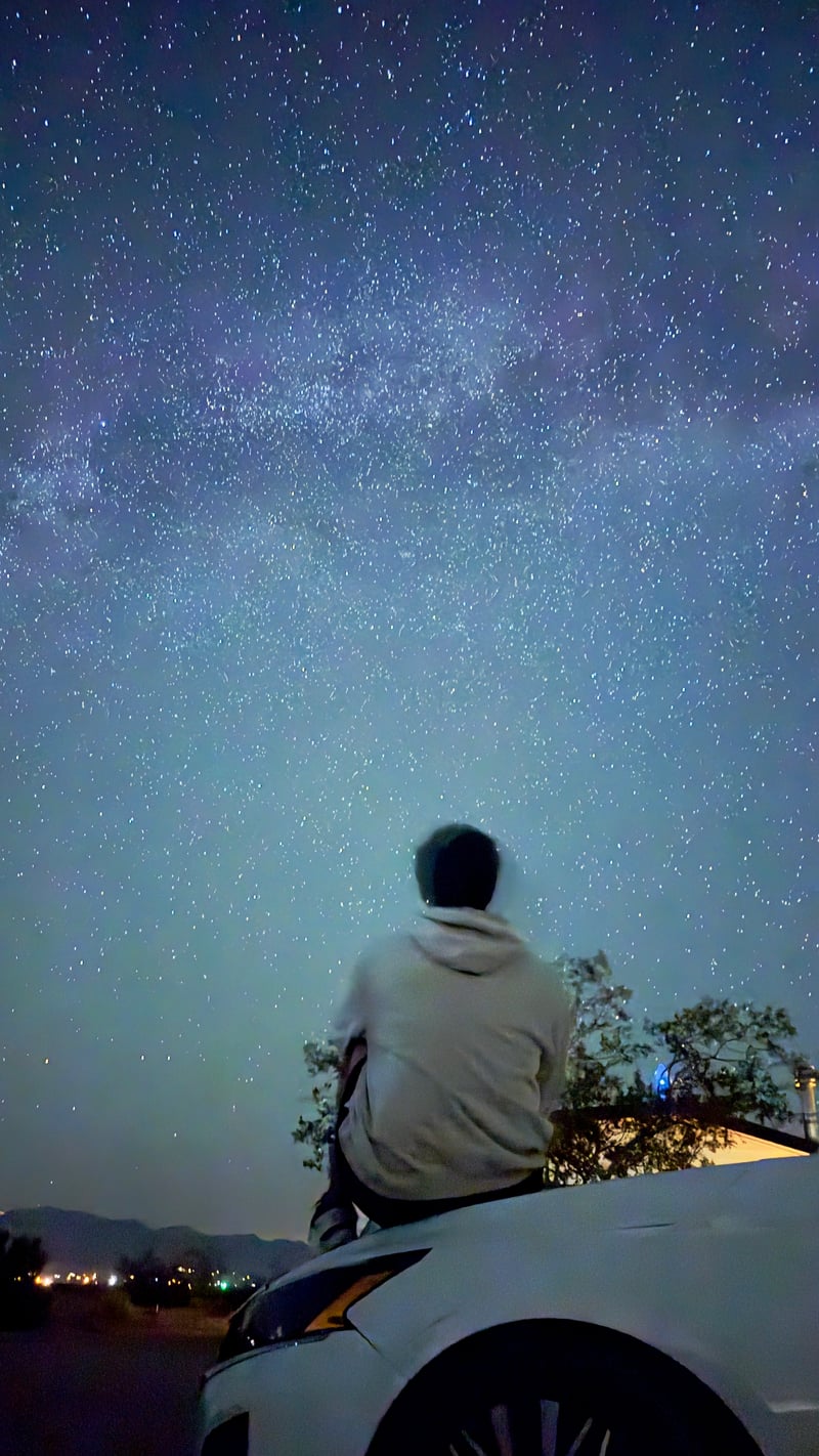 Twentynine Palms Desert Night Sky