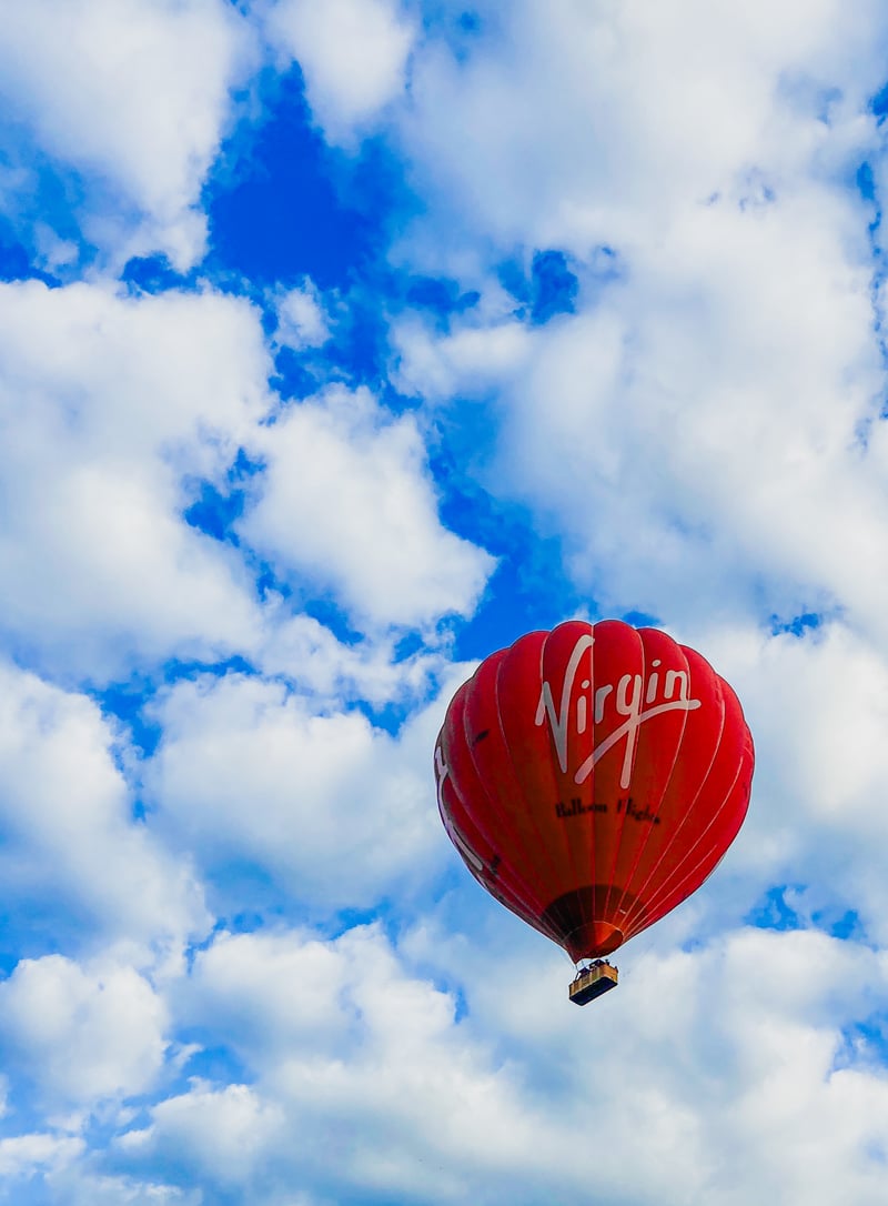 Bath Hot Air Balloon Overlook