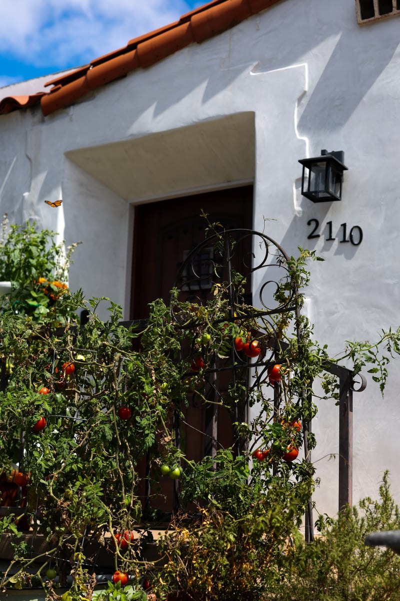 North Park Spanish Revival Entryway