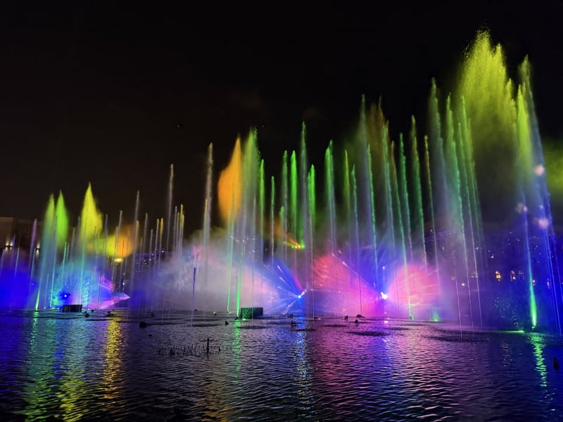Universal Orlando Lagoon Fountains