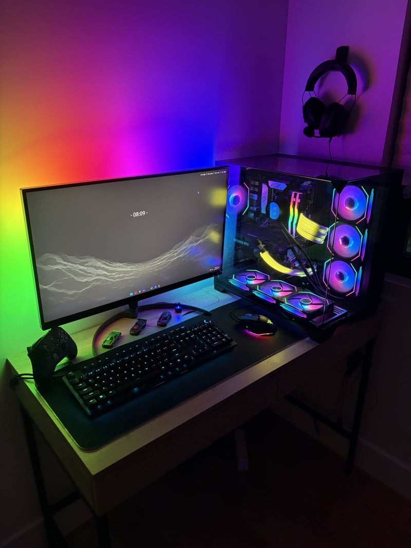 RGB Gaming Setup