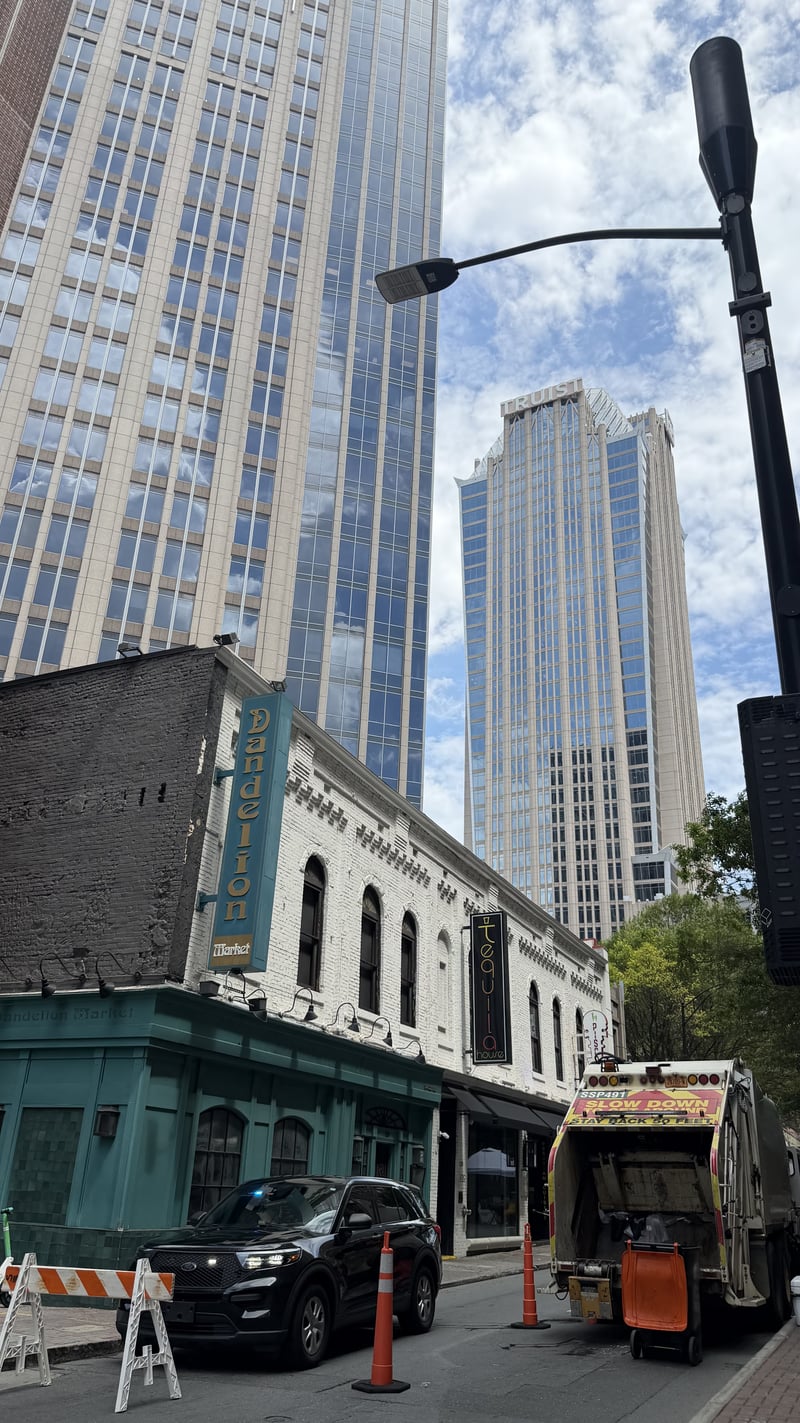 Dandelion Market & Uptown Skyline