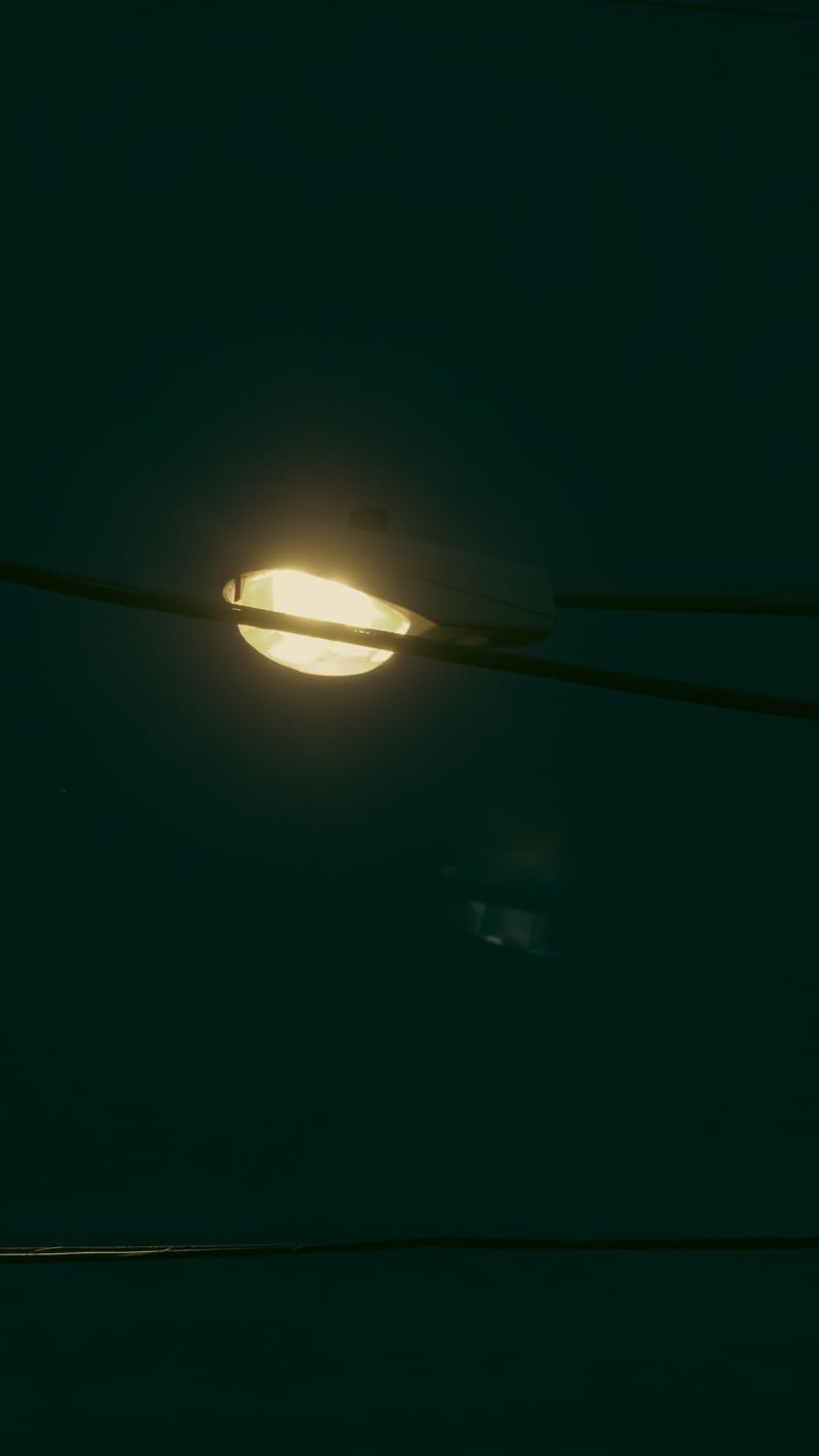Hudson Night Streetlight