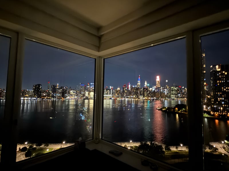 Manhattan Skyline View from Queens