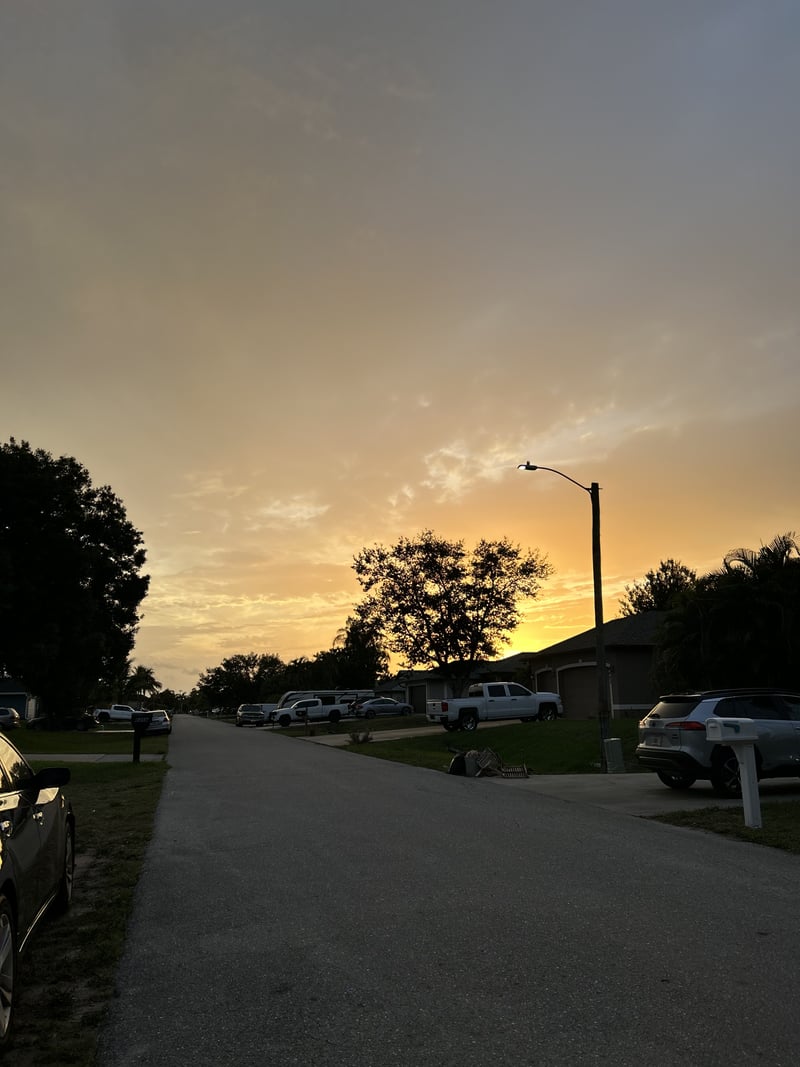 Fort Myers Suburban Sunset