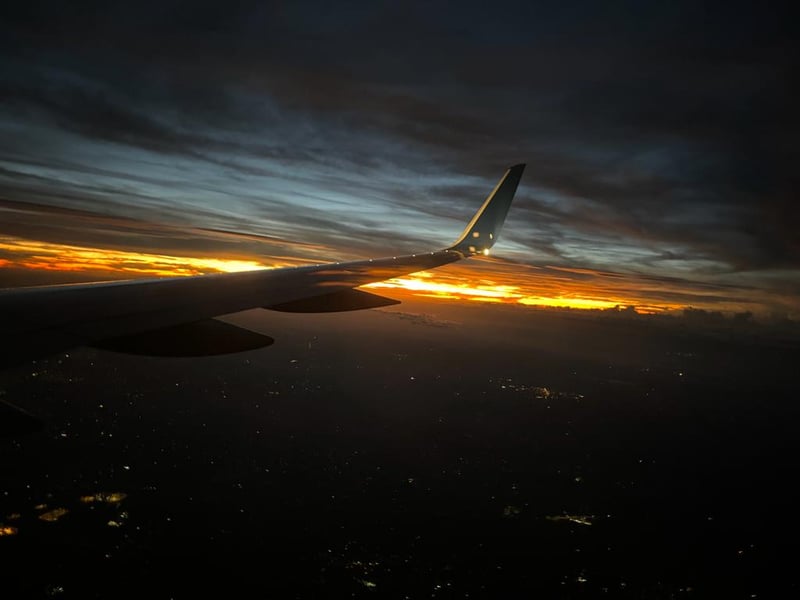 Kissimmee Aerial Sunset