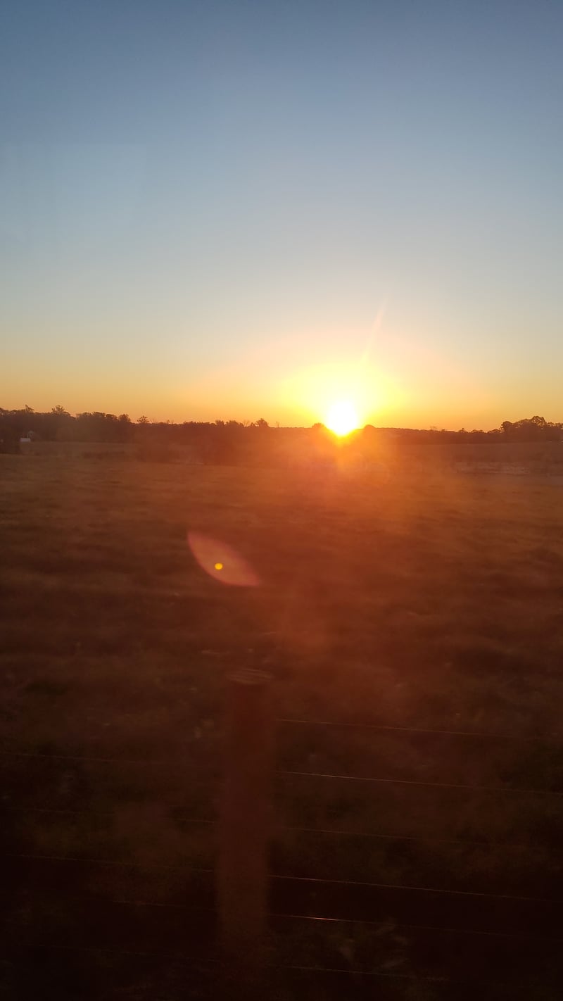 Churchville Farmland Sunset