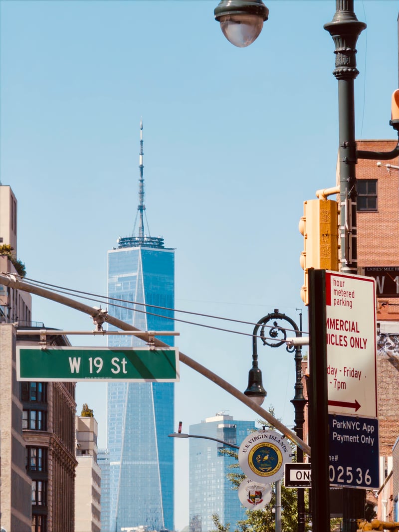 West 19th Street Skyline View