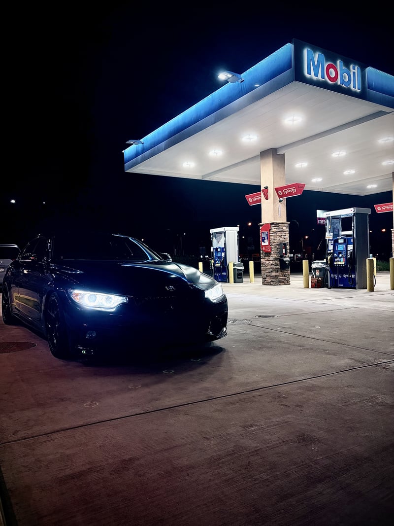 Mobil Gas Station Fullerton