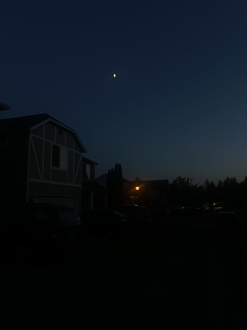 Suburban Nightscape in Bonney Lake