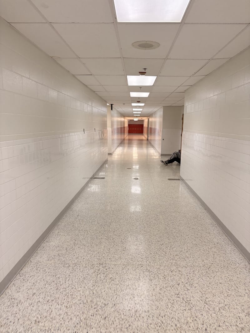 Kilmer Middle School Hallway