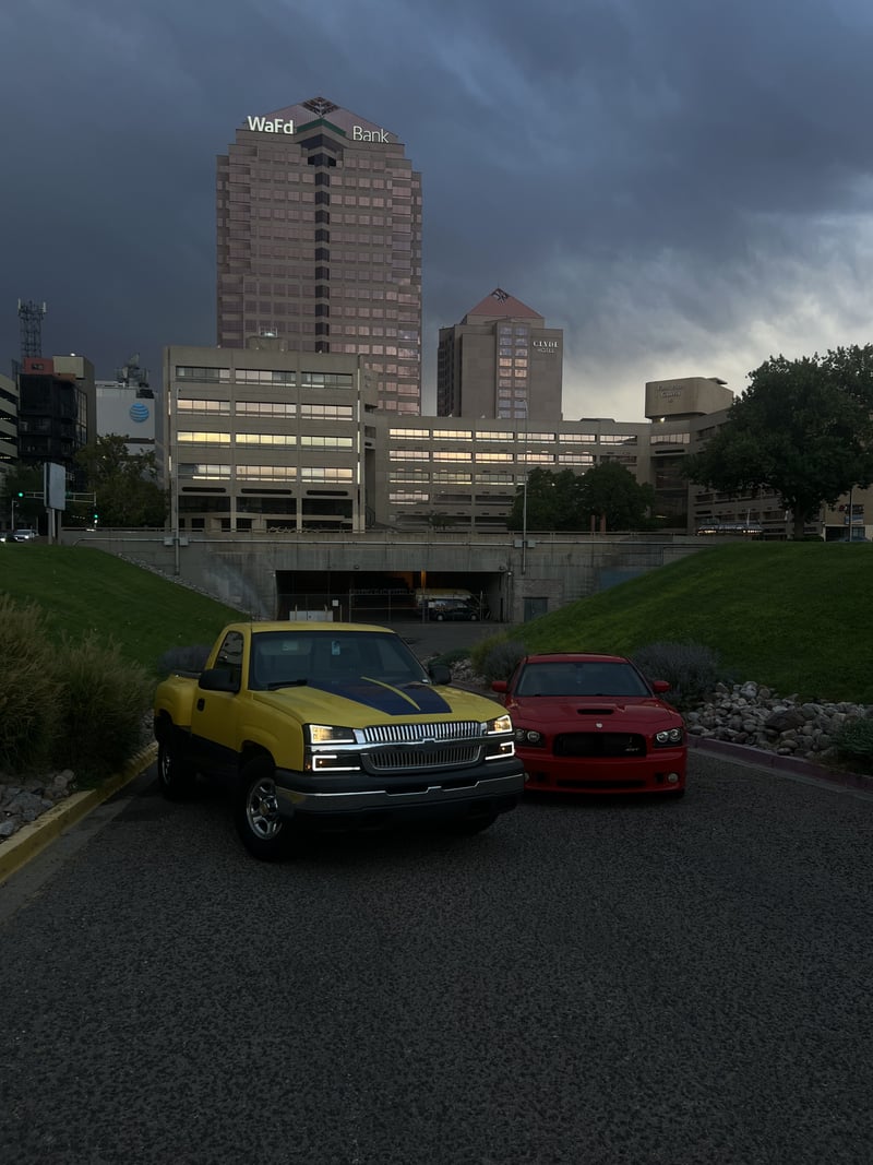 Albuquerque Downtown Skyline View