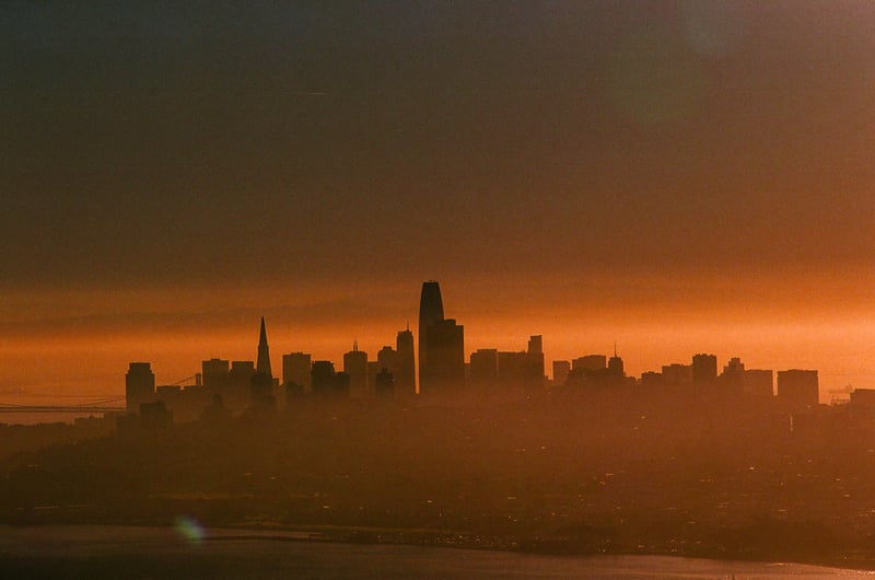 San Francisco Skyline from Marin Headlands