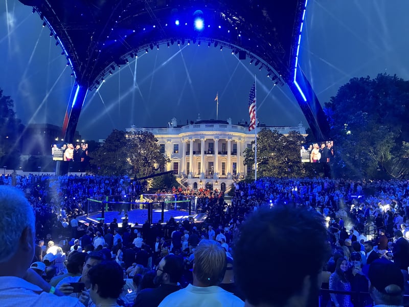 The White House South Lawn