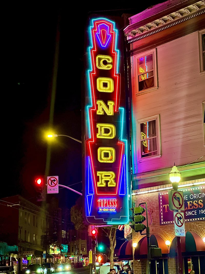 Condor Club Neon Sign